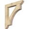 Ekena Millwork Westlake Slat Rough Sawn Bracket, Douglas Fir, 6"W x 44"D x 48"H BKT06X44X48WTL06RDF - alternate 1